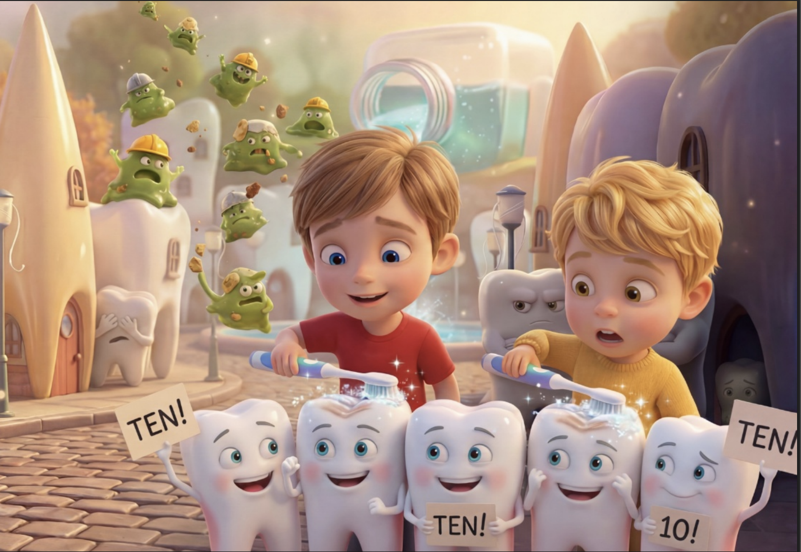 A late-night creative workspace glowing with warmth and possibility