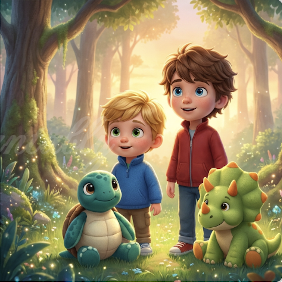 Illustration in Magical Adventure style