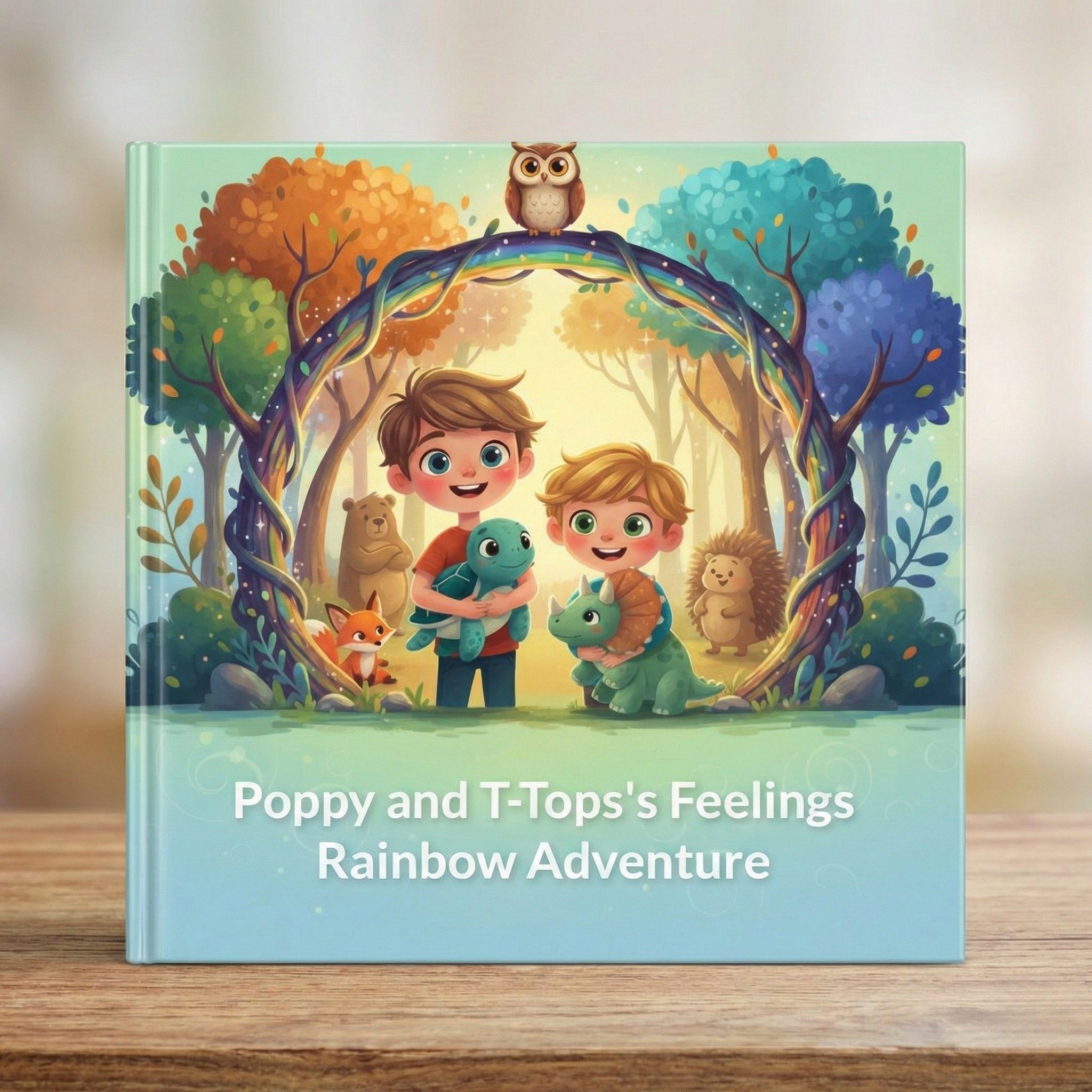 Printed hardcover storybook